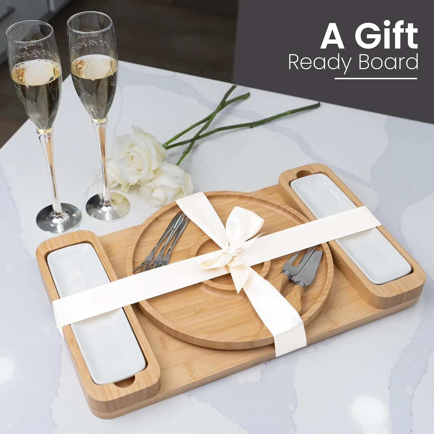 Wooden Cheese Board 01