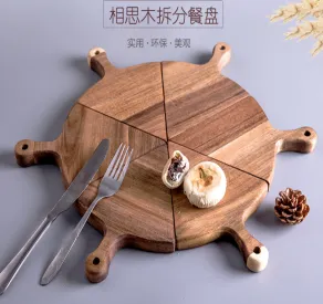 Wooden Cheese Board 08