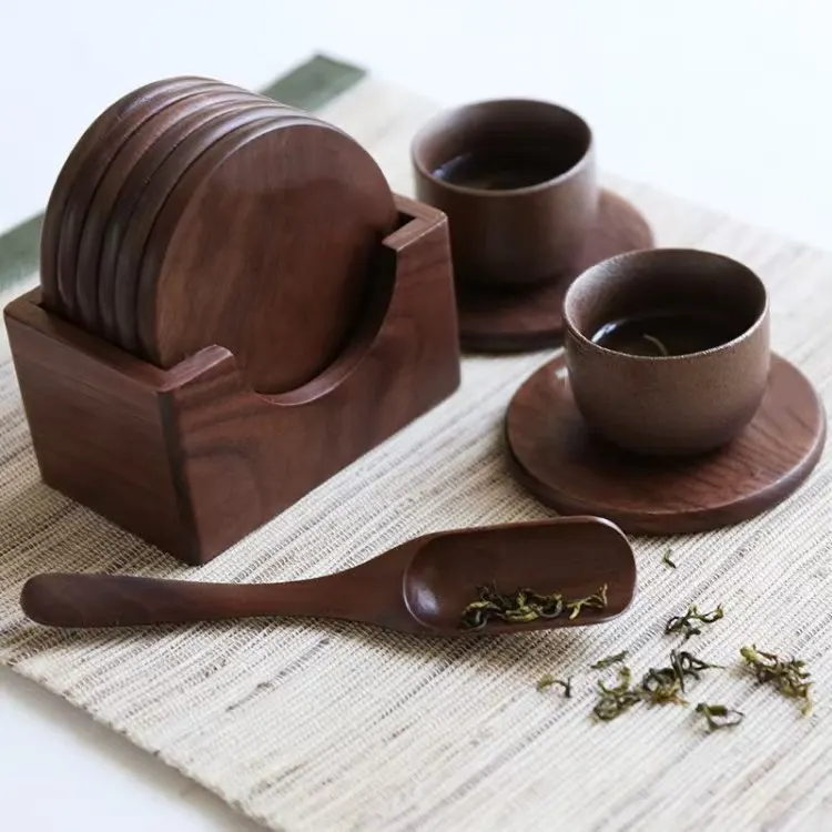 木制杯垫 05