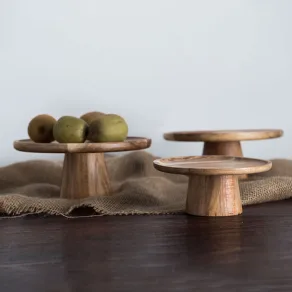 Wooden Dessert Stand 02