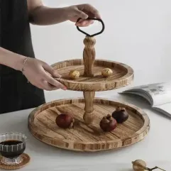 Wooden Dessert Stand 05