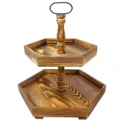 Wooden Dessert Stand 06