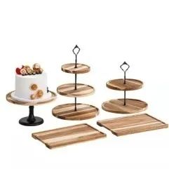 Wooden Dessert Stand 07