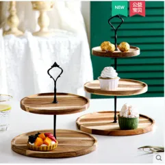 Wooden Dessert Stand 08