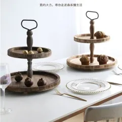 Wooden Dessert Stand 09