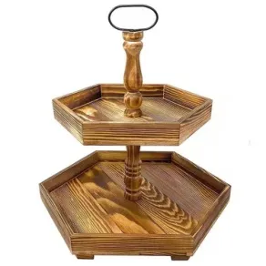 Wooden Dessert Stand 16