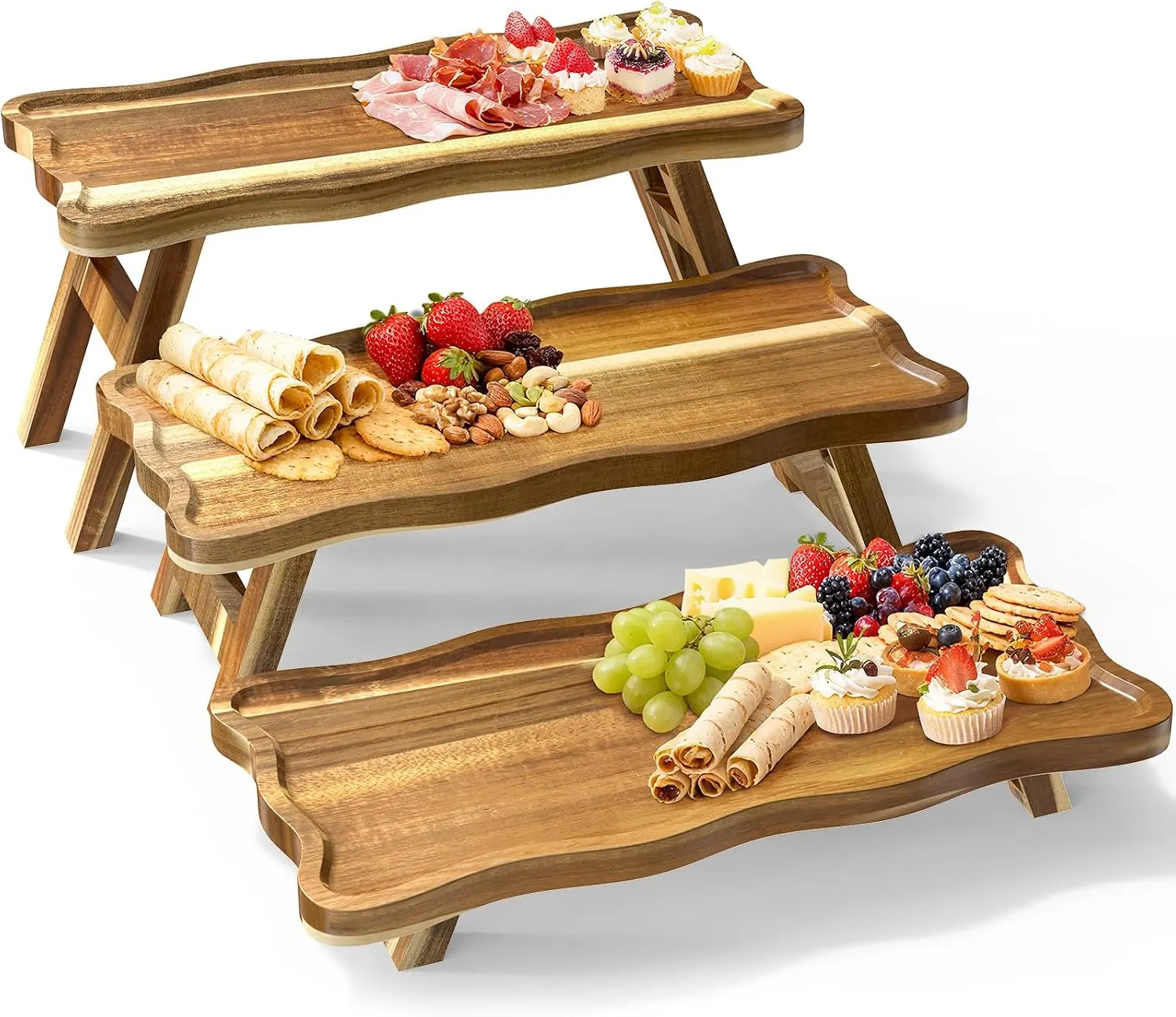 Wooden Dessert Stand 23