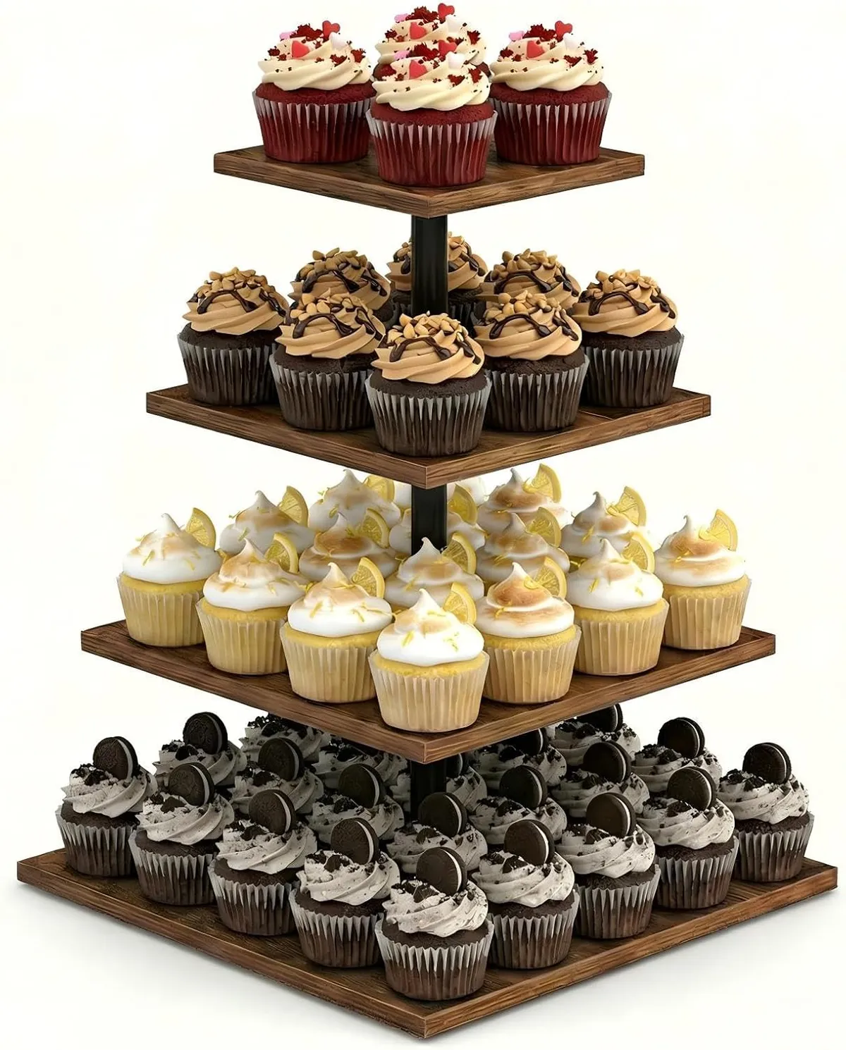 Wooden Dessert Stand 36