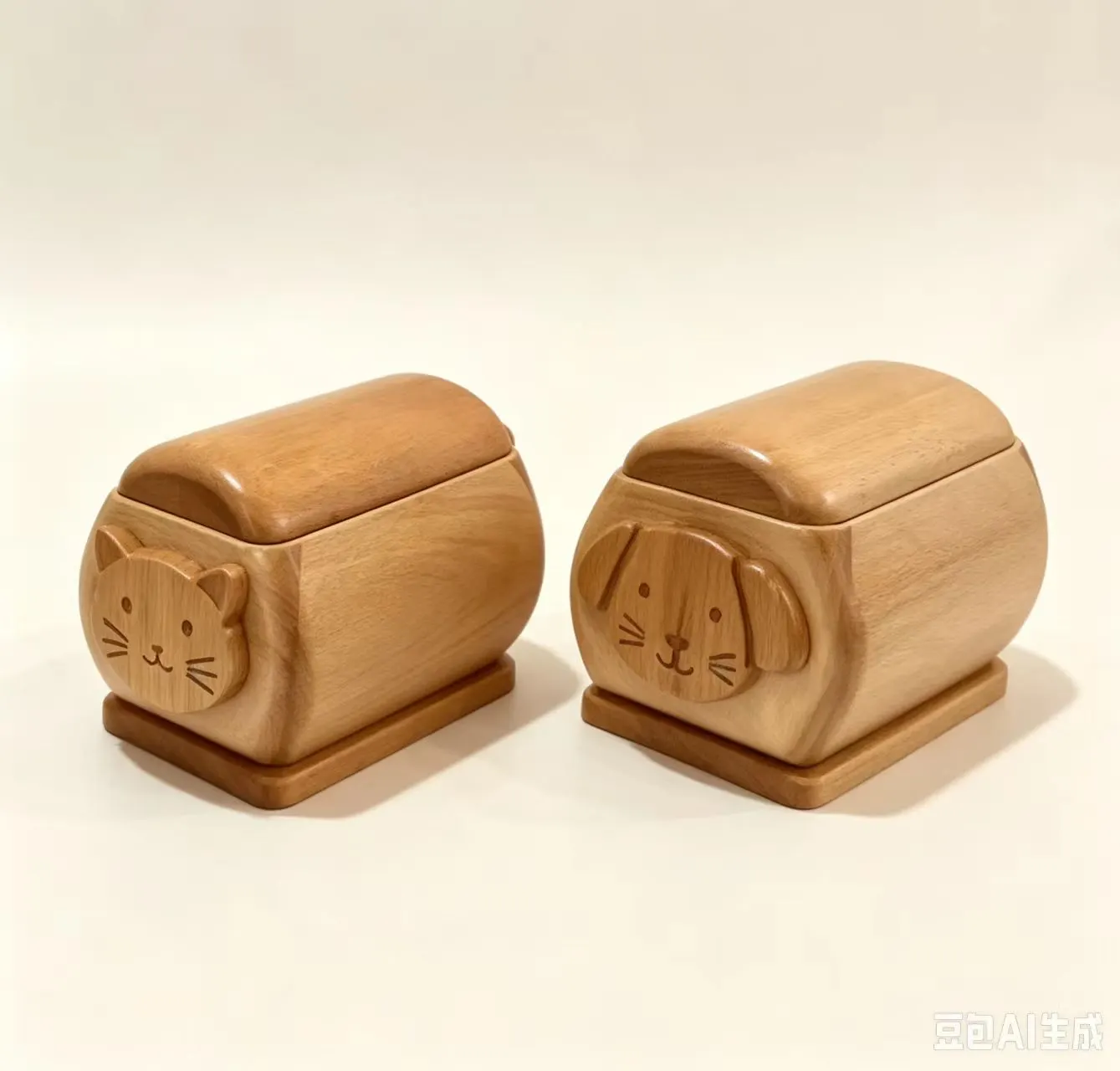 Wooden Pet Urn 02