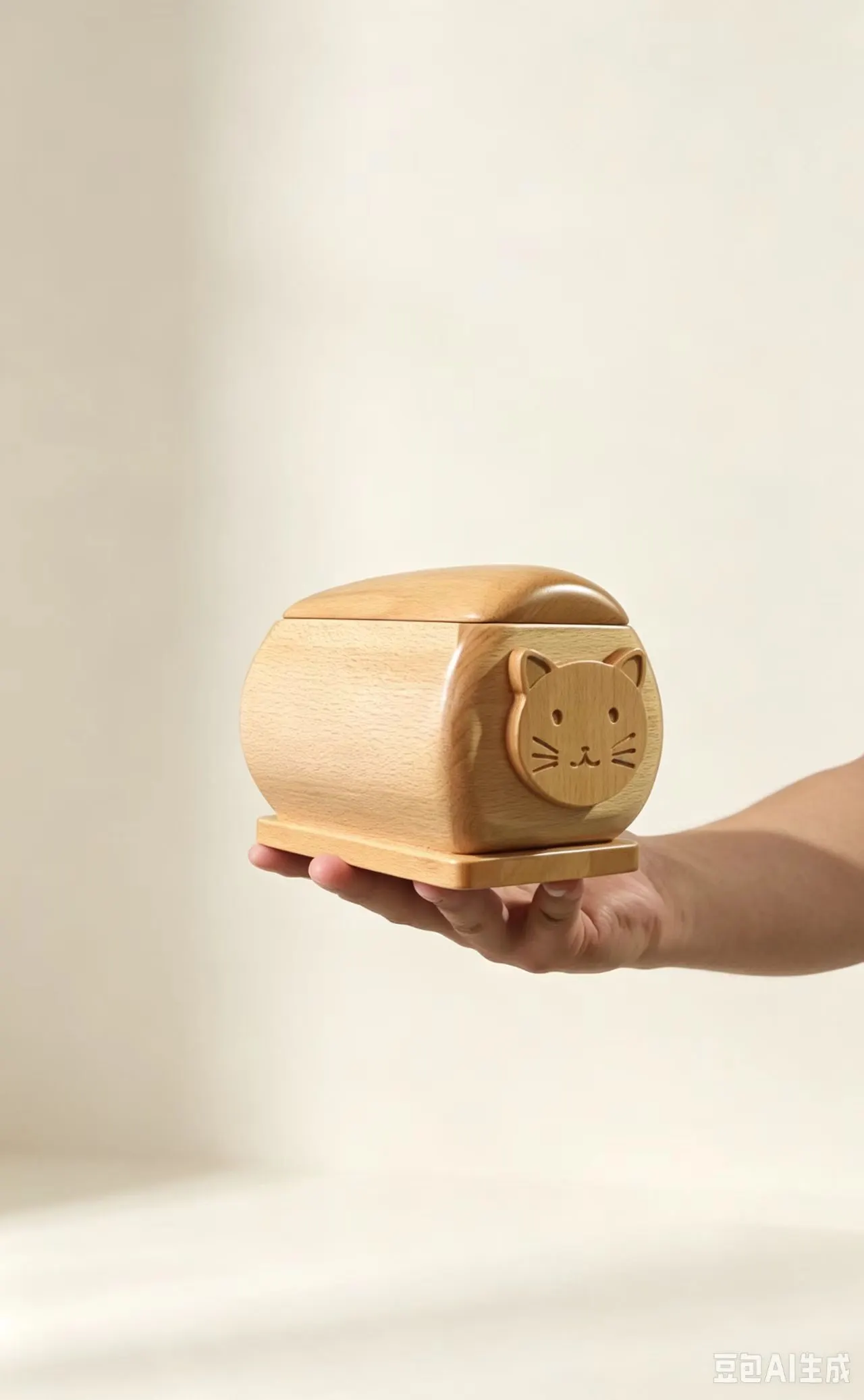 Wooden Pet Urn 03
