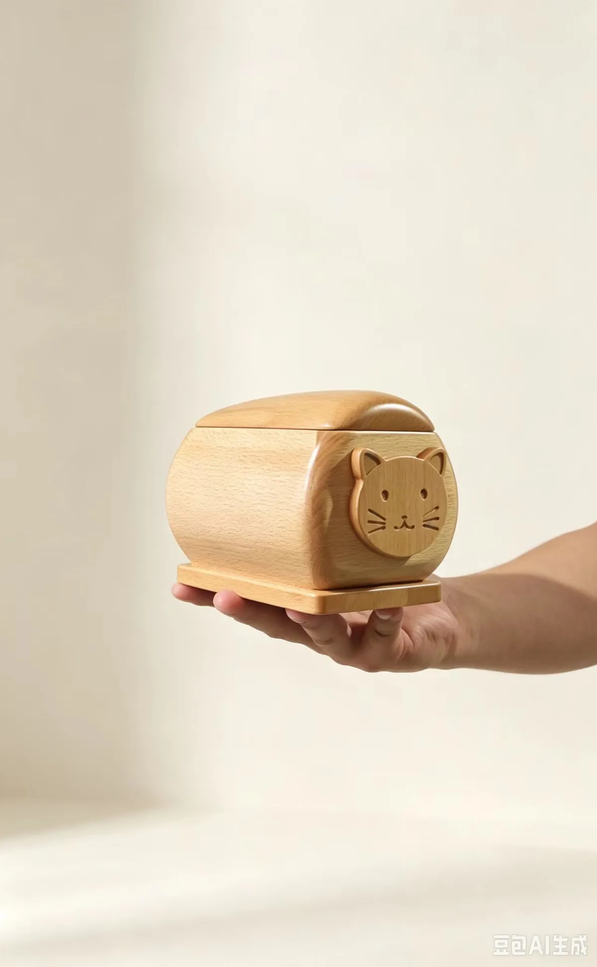 Wooden Pet Urn 03