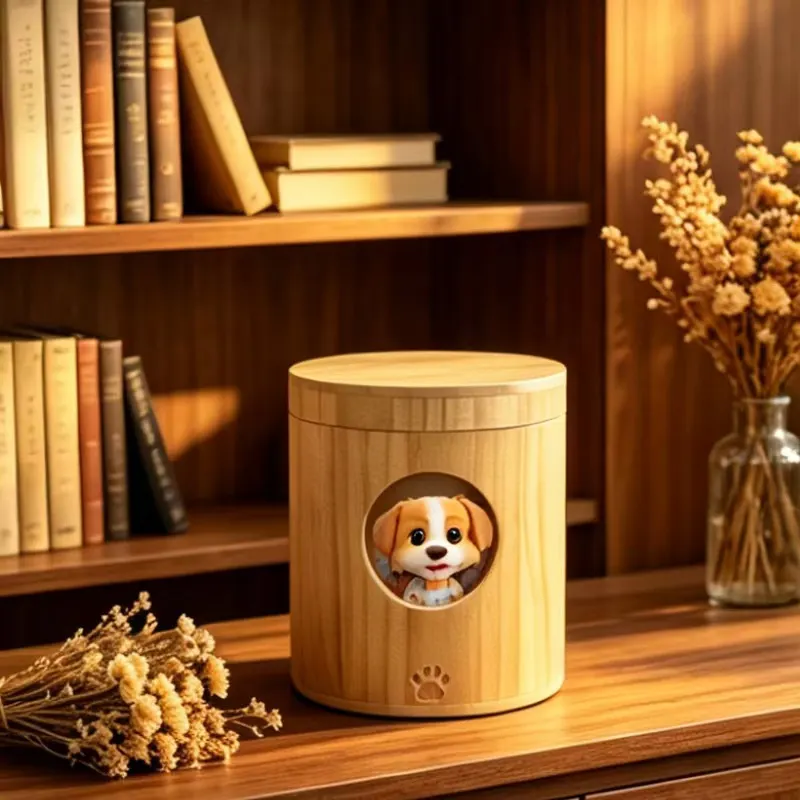Wooden Pet Urn 10