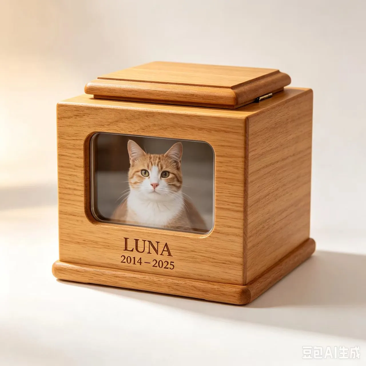 Wooden Pet Urn 14