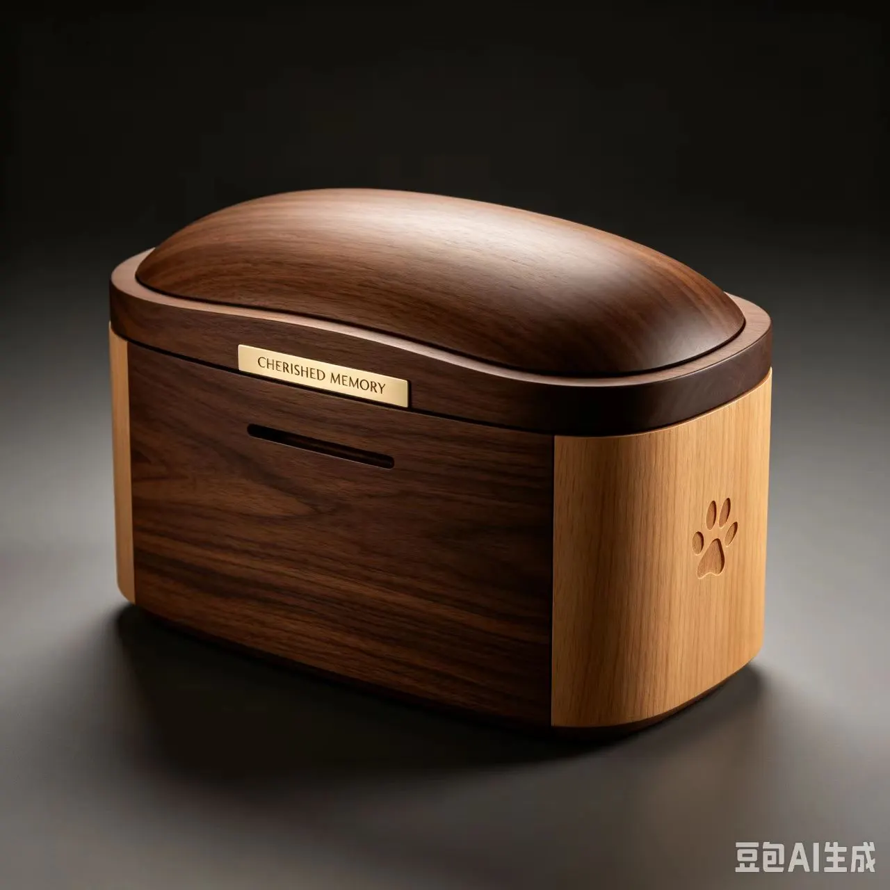 Wooden Pet Urn 16