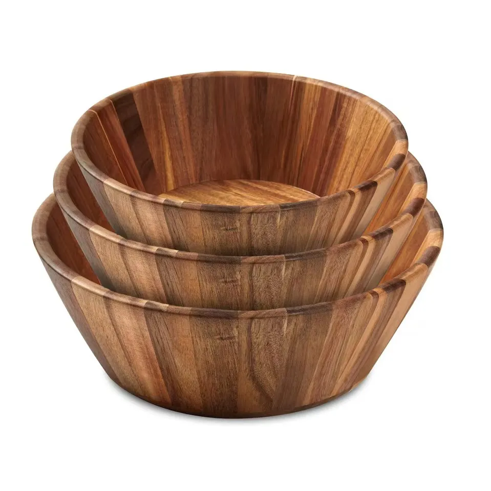 Wooden Salad Bowl 07