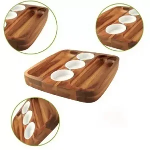 Wooden Serving Tray 02