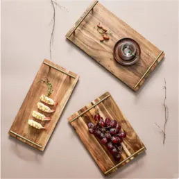 Wooden Serving Tray 60