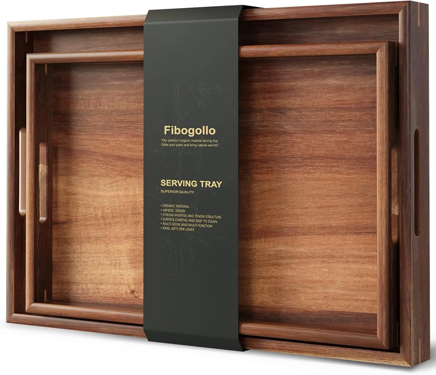 Wooden Serving Tray 66