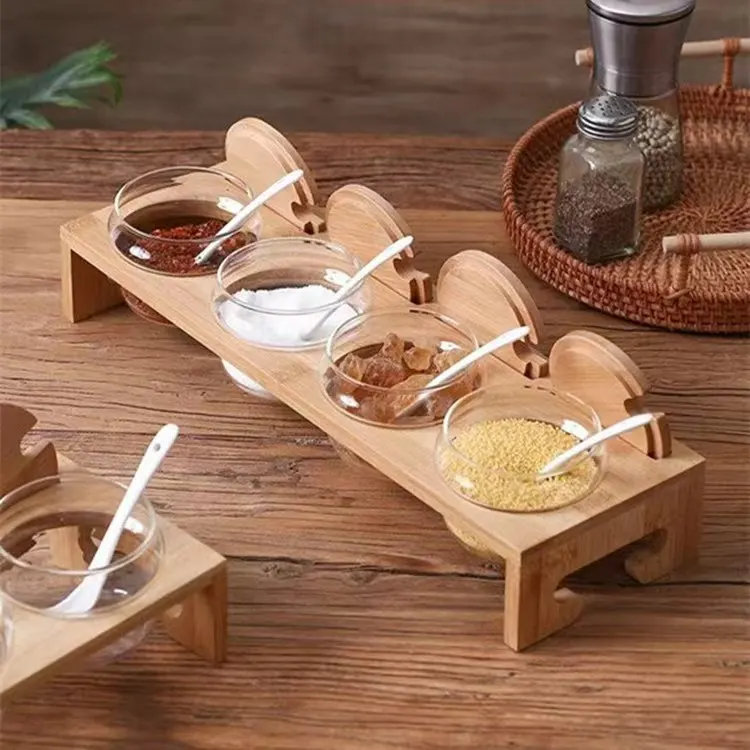 Wooden Spice Bottle Organizer 09