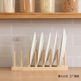 Wooden Tableware Rack 23